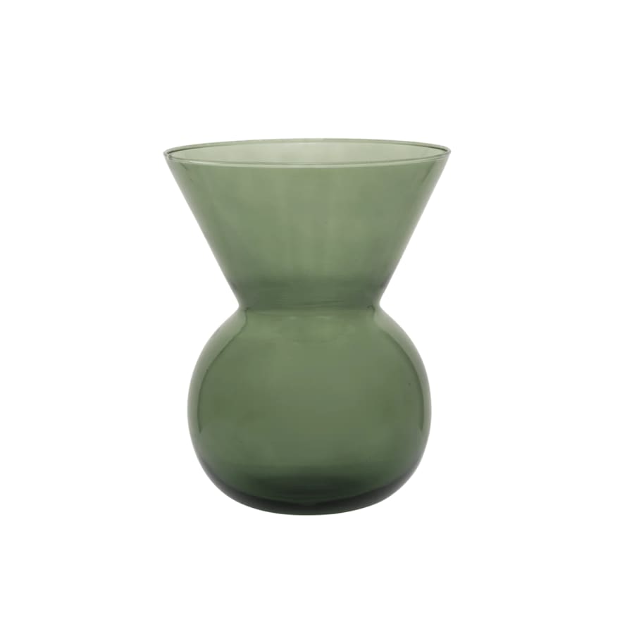 Urban Nature Culture Vase Recycled Glass By Mieke Cuppen S, Duck Green