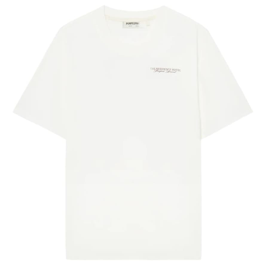 Pompeii Brand Residence Graphic T-shirt - White