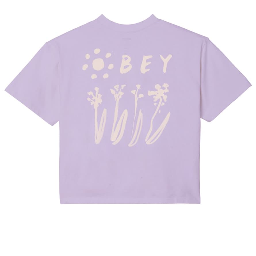 OBEY  T-shirt Mauve