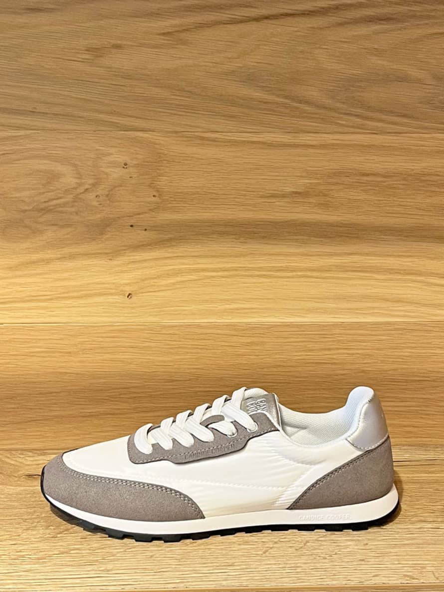 Candice Cooper Plume Trainers Grey & White