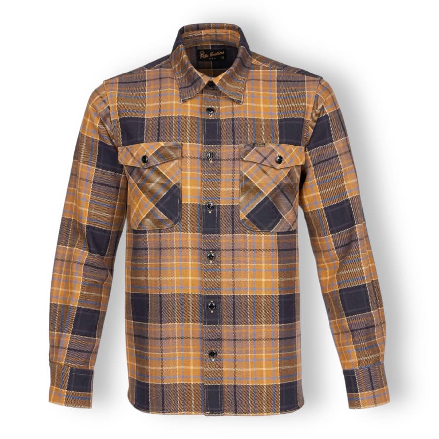 Pike Brothers 1943 Cpo Flannel - Shelton Yellow Shirt