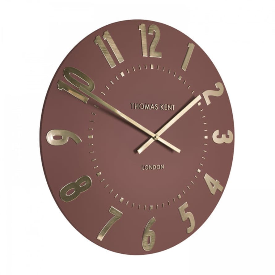 Distinctly Living 20'' Mulberry Wall Clock Auburn