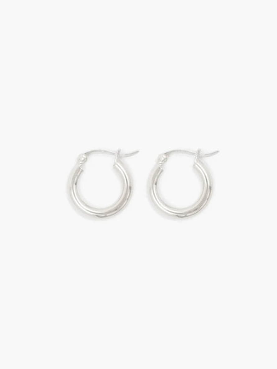 Ragbag Classic Silver Small Hoops - No.12100