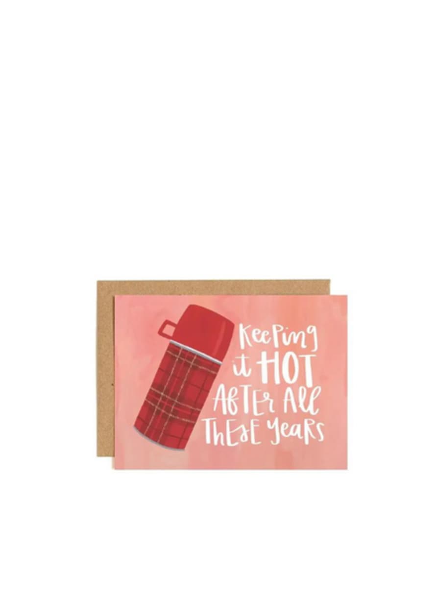 1canoe2 Keeping It Hot Thermos Greeting Card