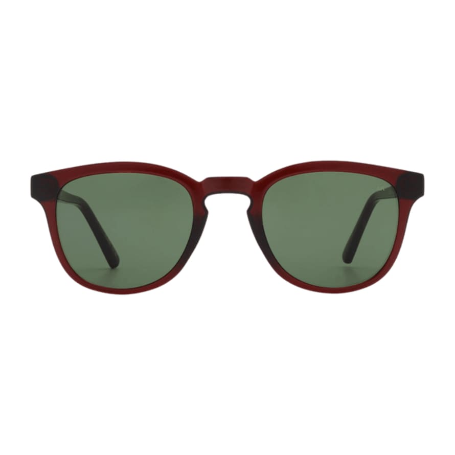 A.Kjaerbede  Brown Transparent Bate Sunglasses