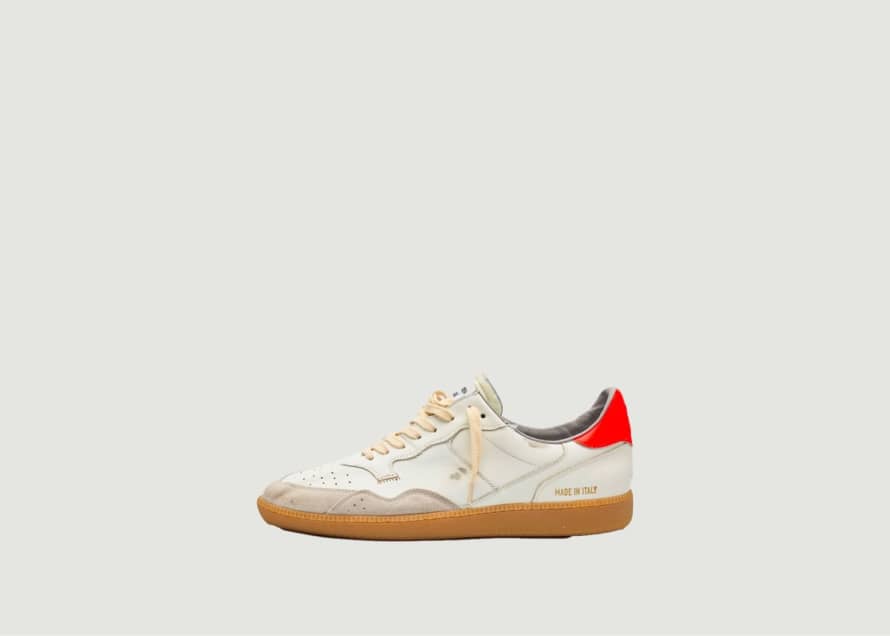 Hidnander Mega T Low Sneakers In Leather