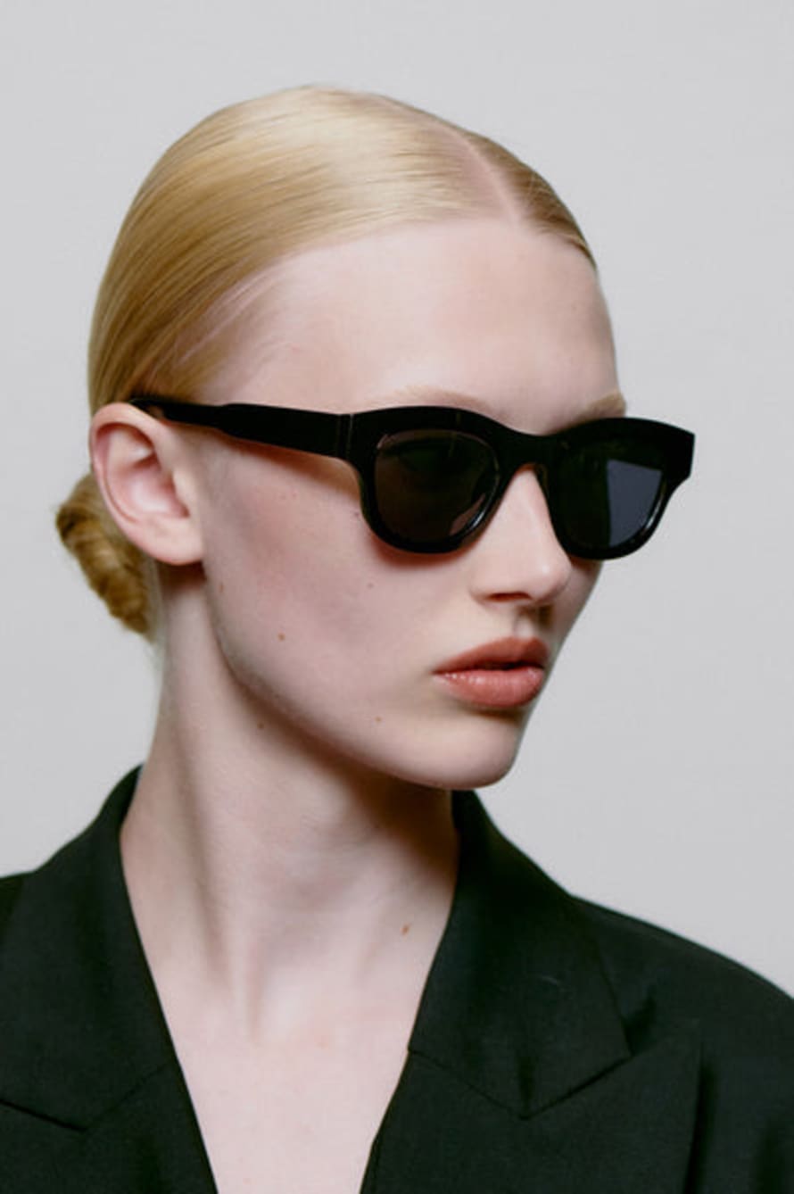 A Kjærbede Lane Black Sunglasses