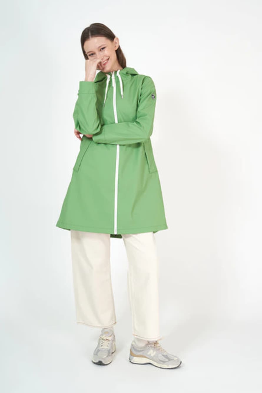 TANTA Rainwear Nuovola Raincoat - Turf Green