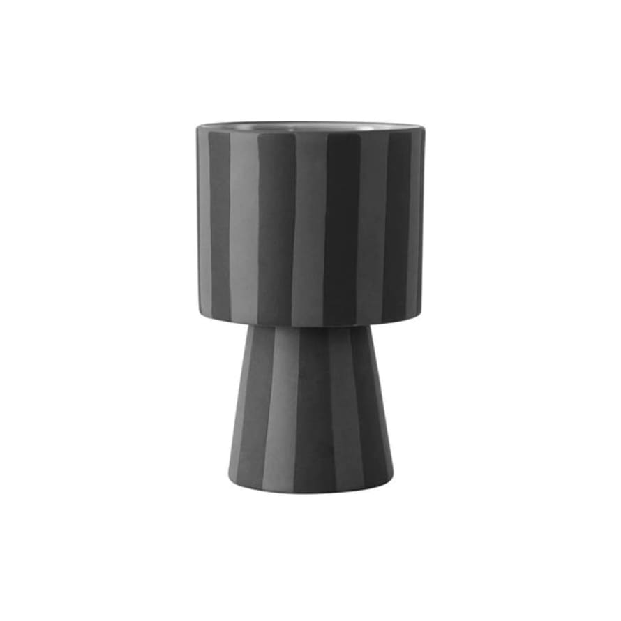 OYOY Toppu Pot Small - Grey/anthracite