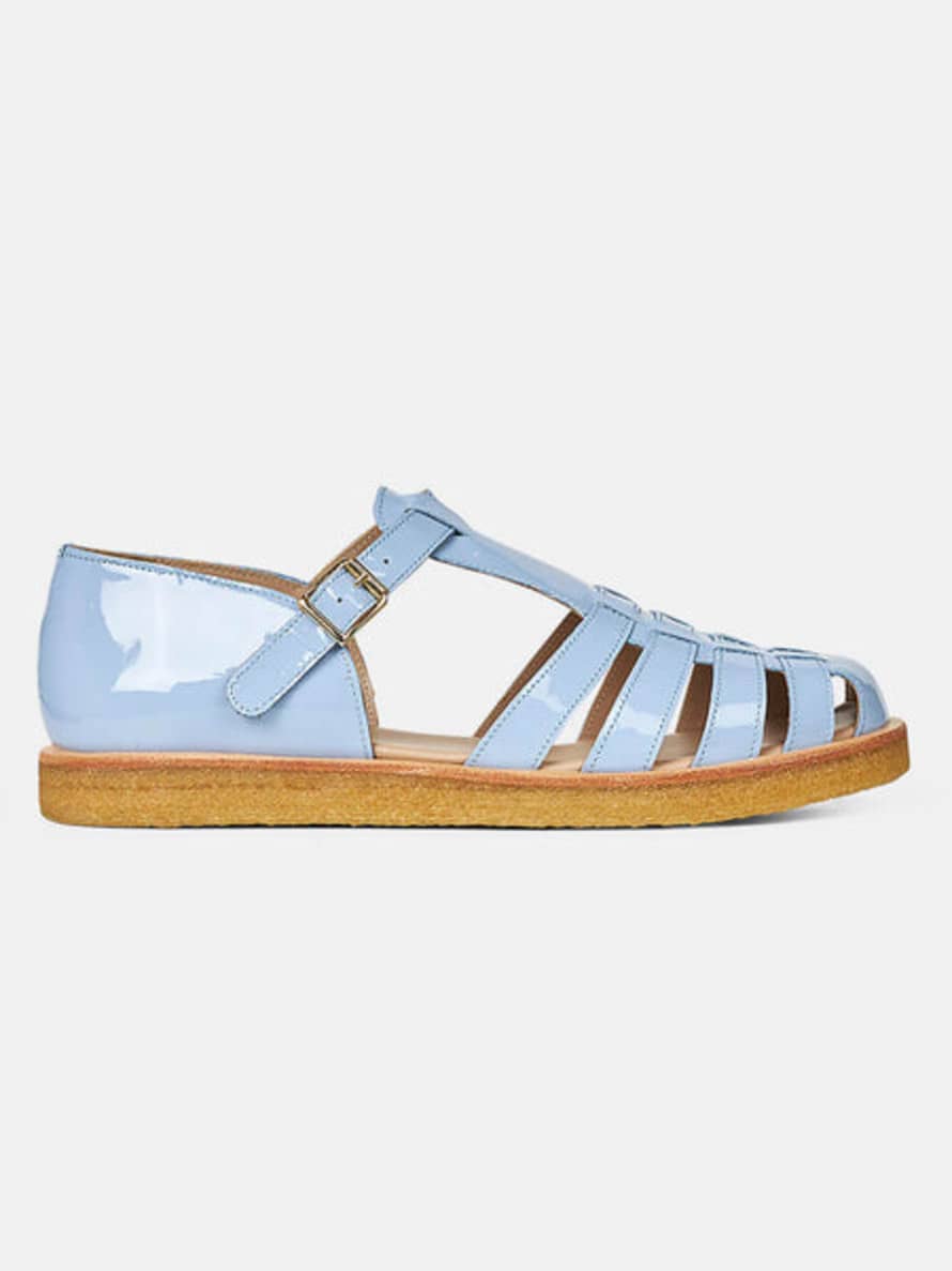 Angulus Strap Sandals With Buckle - Dusty Blue