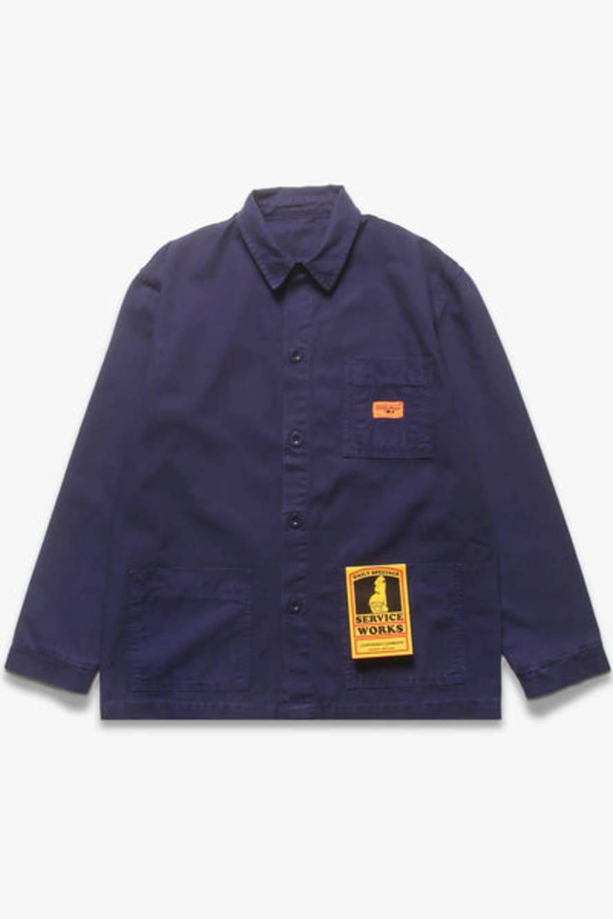 Service Works Veste Classic Canvas Coveral Navy