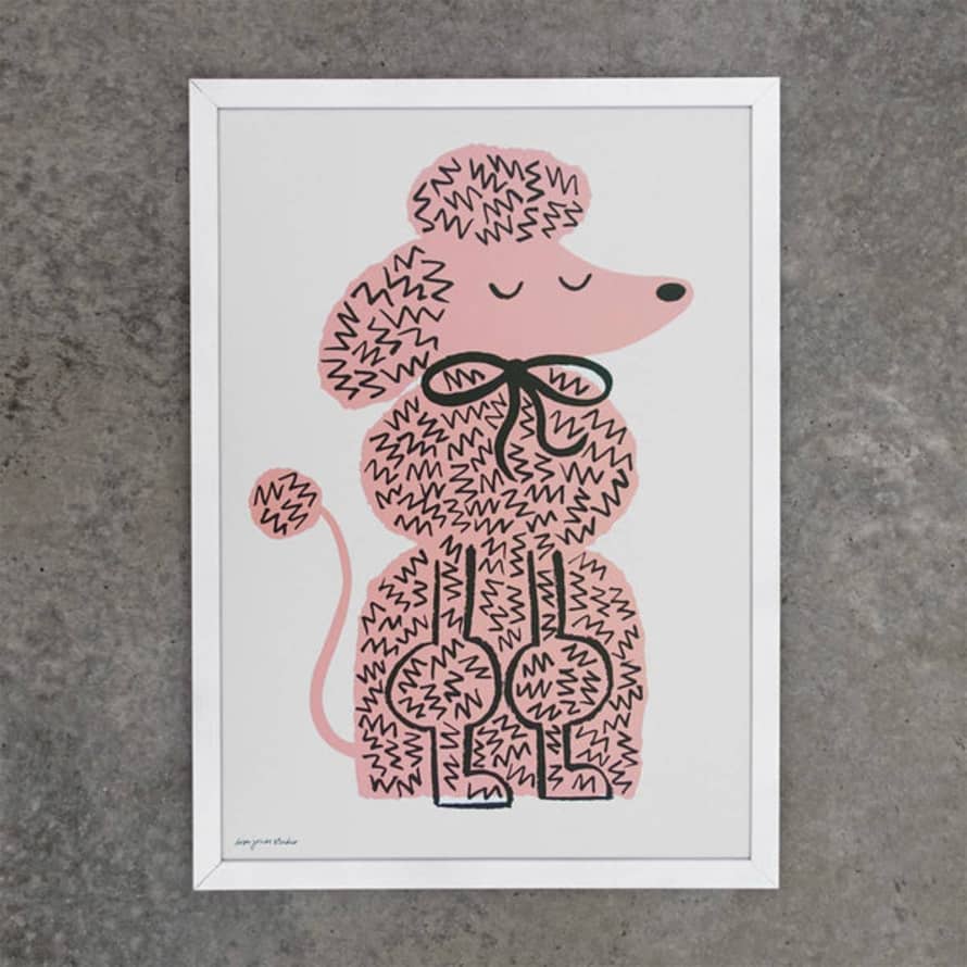 Lisa Jones - Print | Pink Pooch