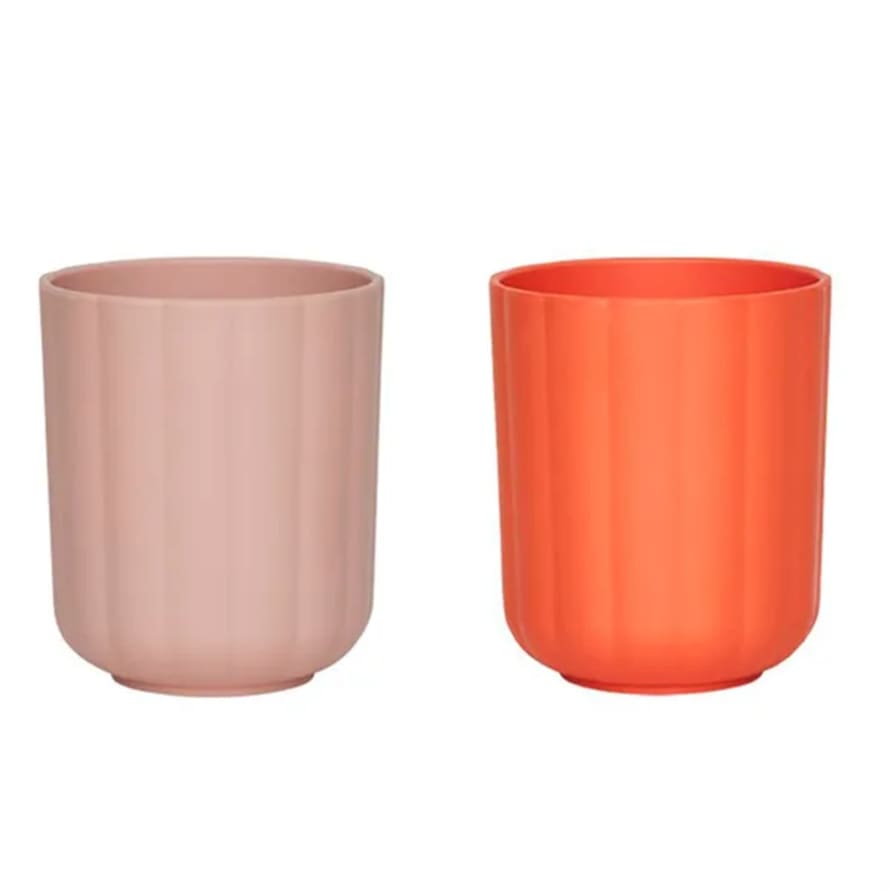 OYOY : Pullo Kid's Cup Pack Of 2 - Rose / Apricot