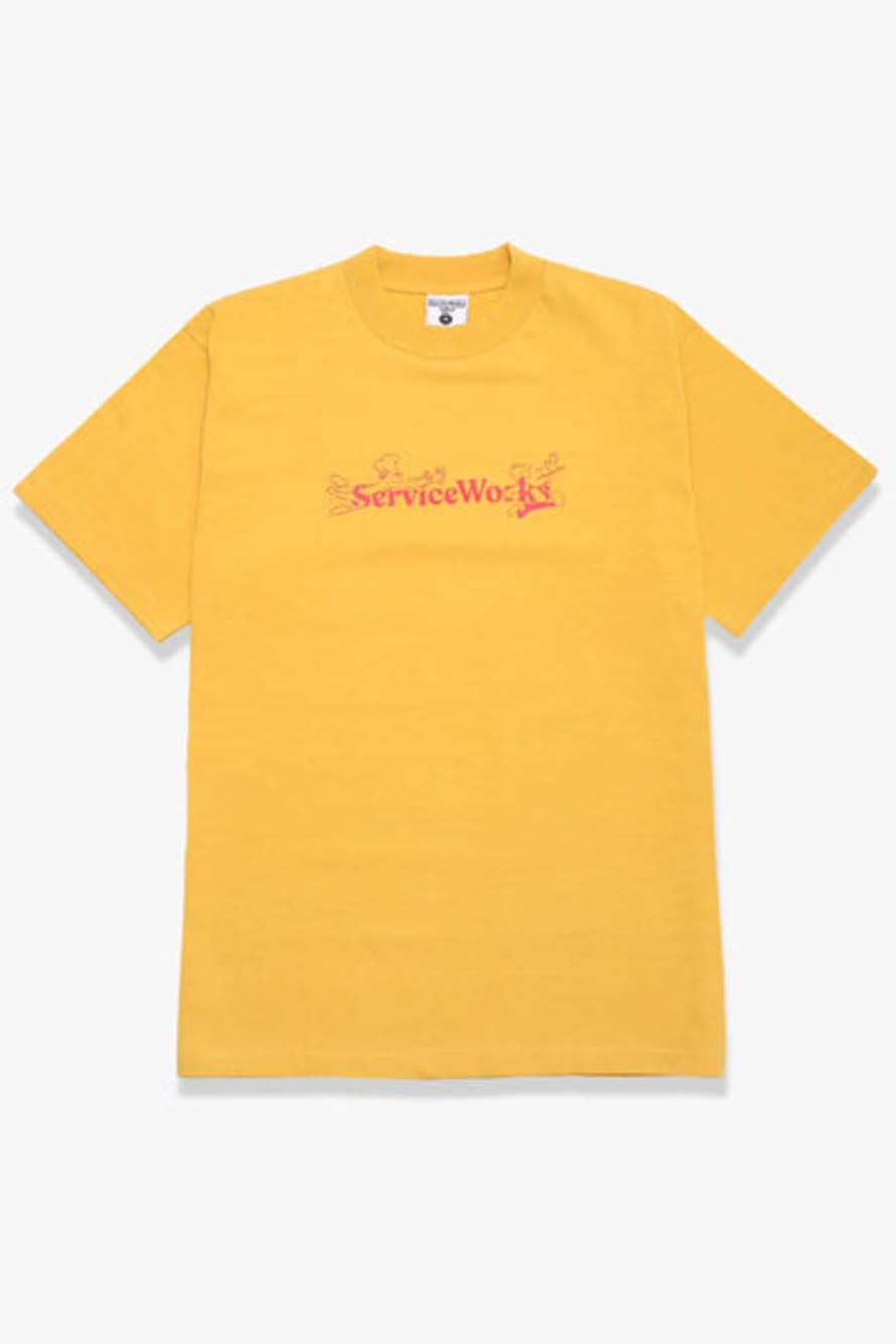 Service Works T-shirt Chase Gold