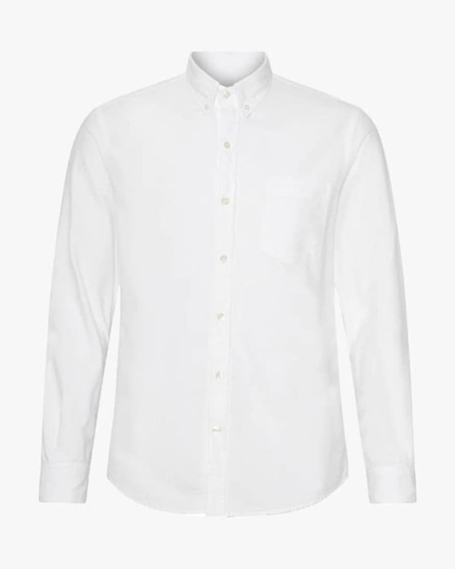 Colorful Standard Button Down Shirt Optical White