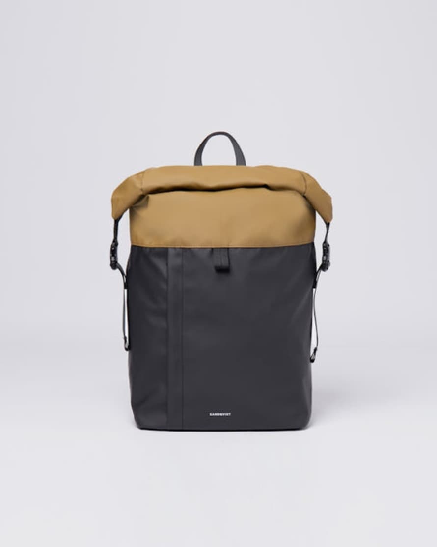 Sandqvist  Konrad Multi Marsh Yellow Backpack