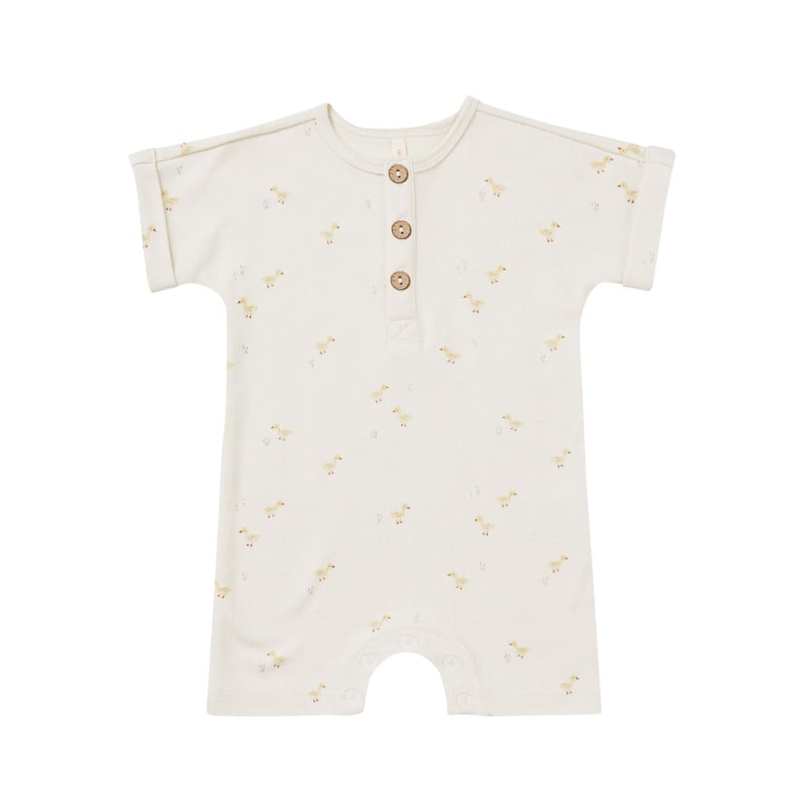 Quincy Mae Quincy Mae One Piece Short Sleeve