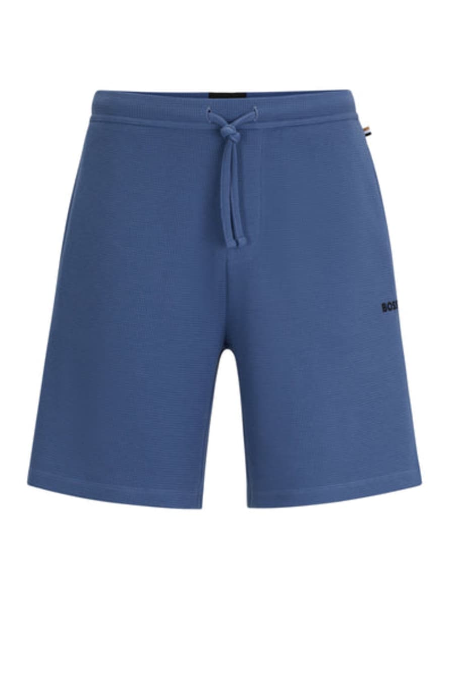 Hugo Boss Boss- Waffle Shorts - Open Blue Pajama Shorts 50480828 479