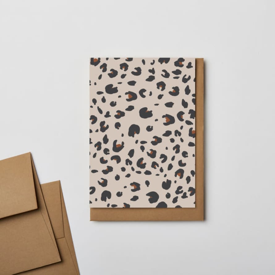 Spoiled Life Kinshipped ‘leopard Print’ Card
