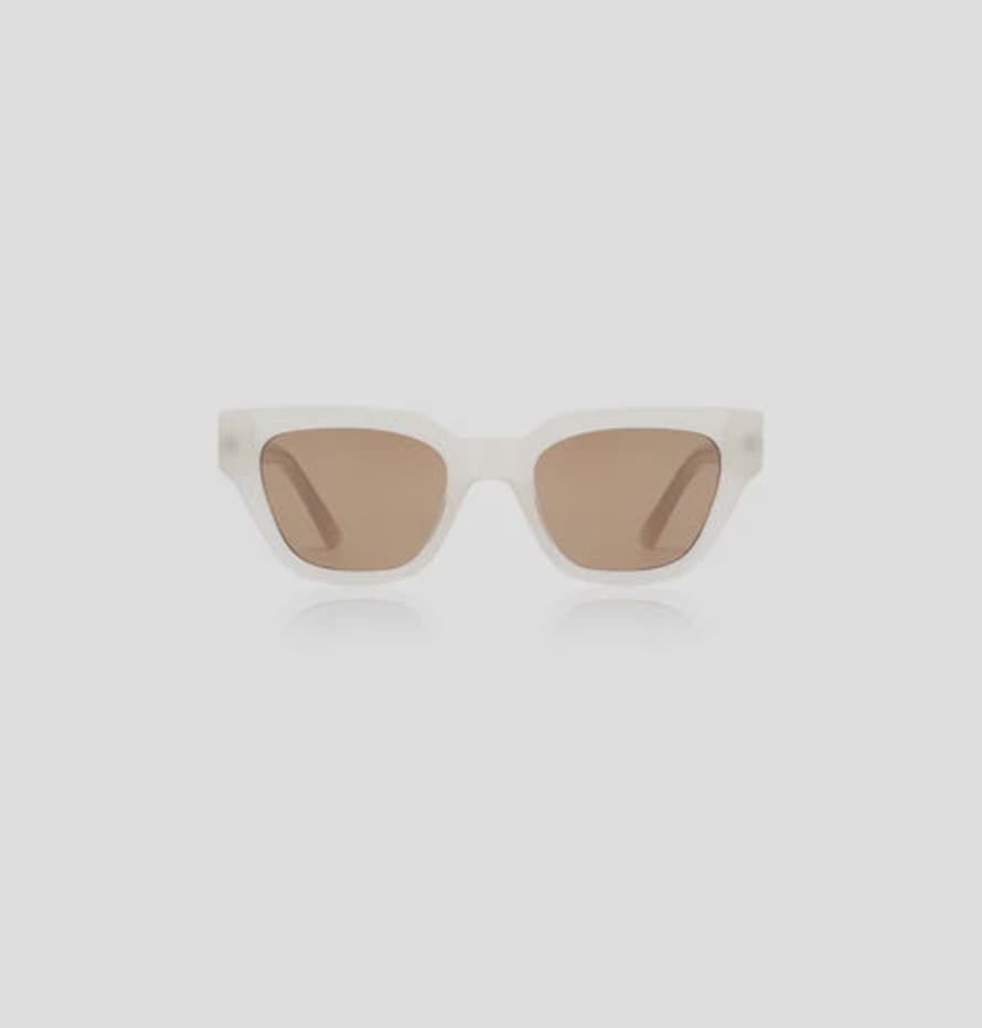 A.Kjaerbede  Kaws Sunglasses- Cream Bone