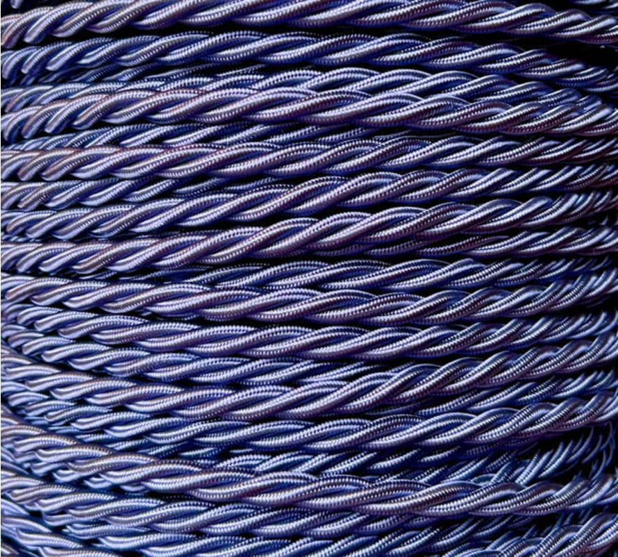 Lolapalooza Lola's Leads - Fabric Extension Cable - Slate/black - 2m