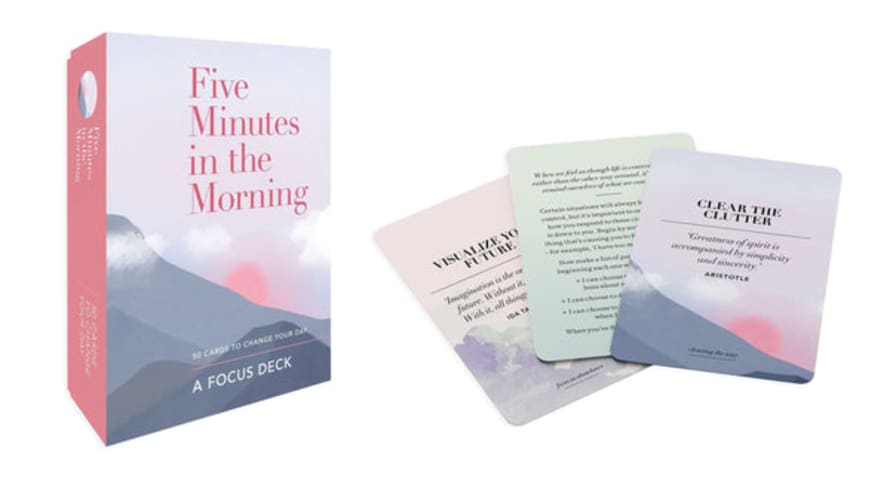 Nucasa Store Five Minutes In The Morning Card Deck