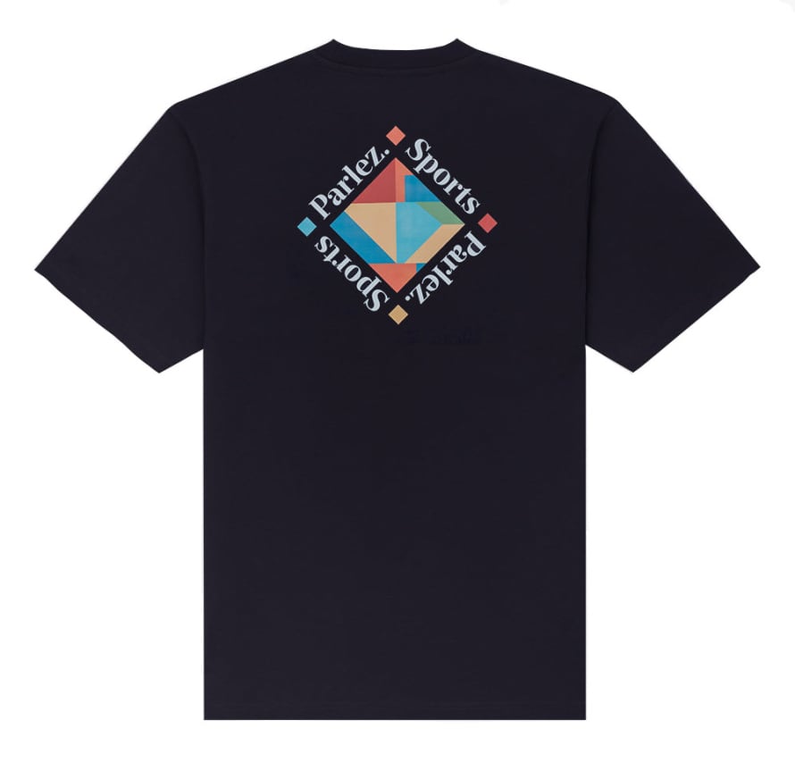 Parlez Chukka Short-Sleeved T-Shirt (Navy)
