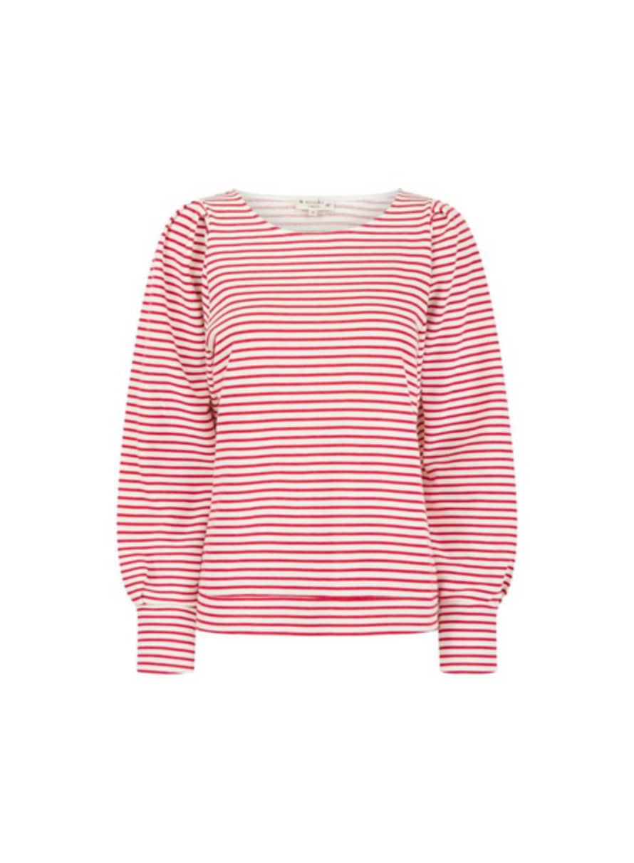 Nooki Design Helena Sweatshirt In Red Mix From