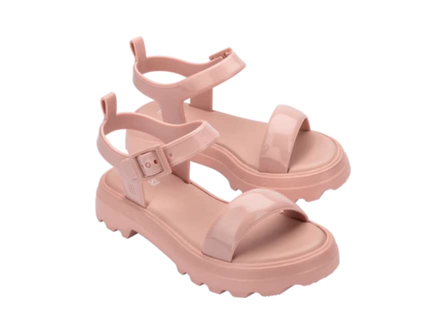 Melissa Shoes Town Sandal - Clear / Pink