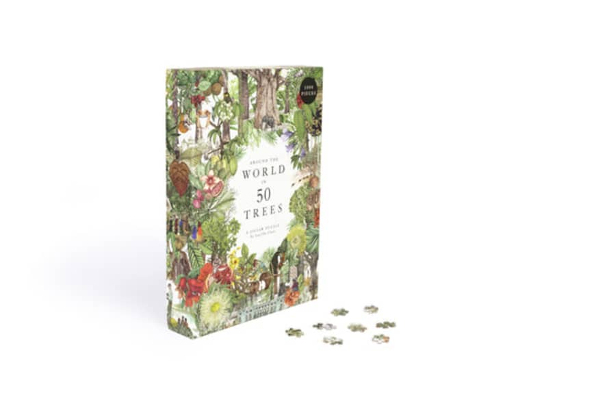 Laurence King Around The World In 50 Trees Jigsaw Puzzle