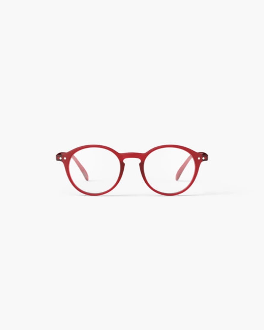IZIPIZI Shape D Red Reading Glasses