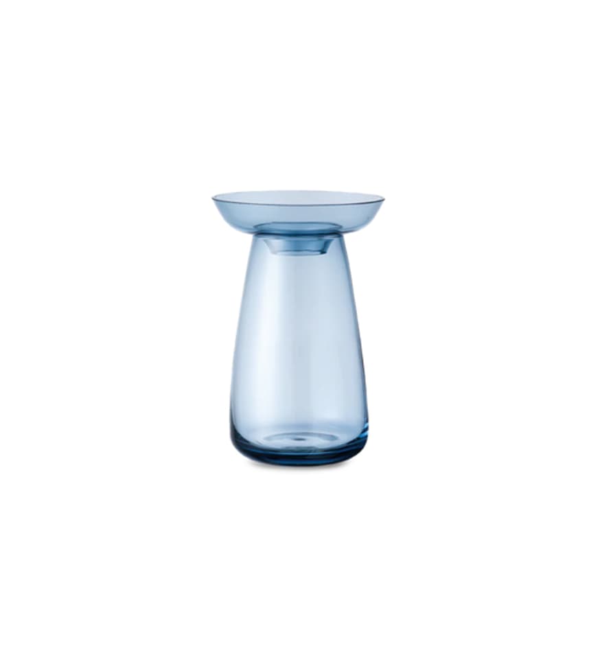Kinto Aqua Culture Vase, Small Blue