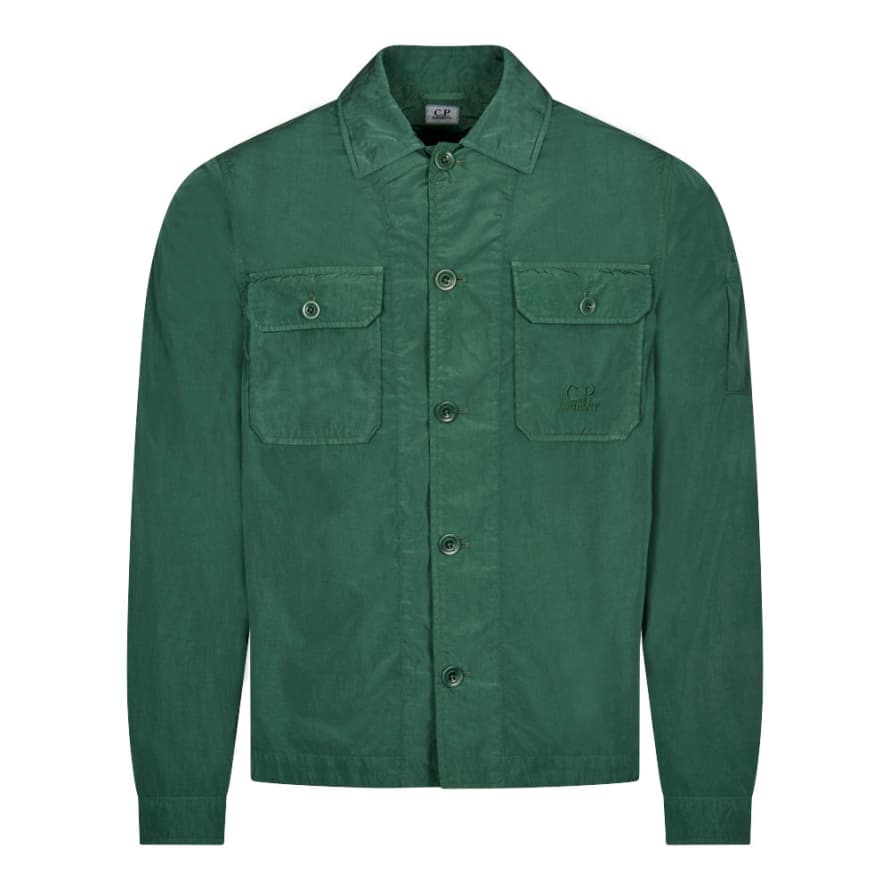 C.P. Company Chrome-r Pocket Overshirt - Green