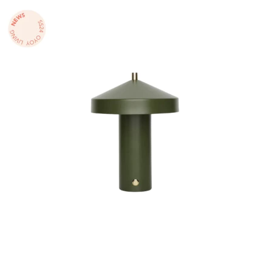 OYOY Hatto Table Lamp Led - Olive Green