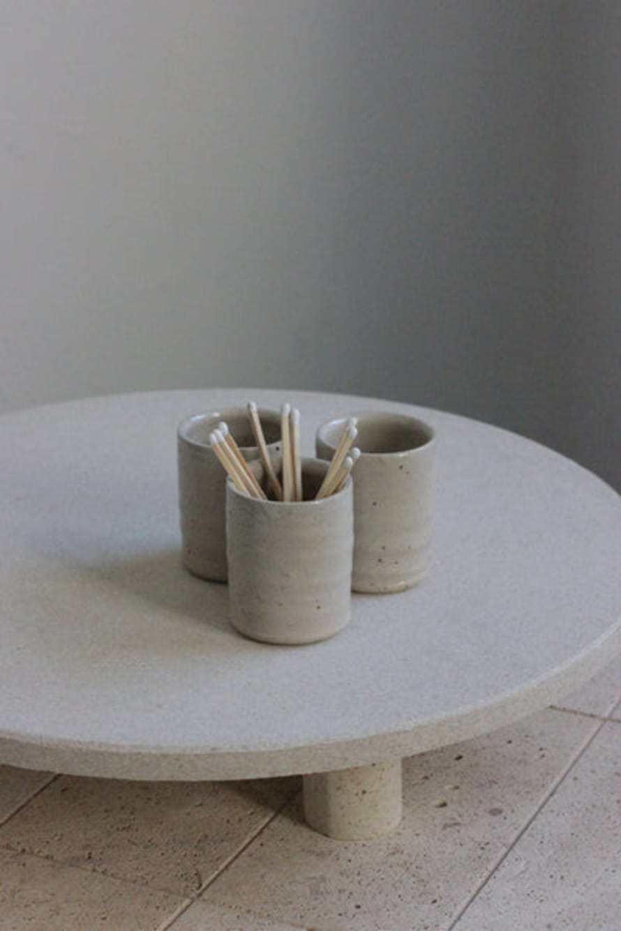 Eleanor Torbati Ceramics Stoneware Match Holder & Stricker