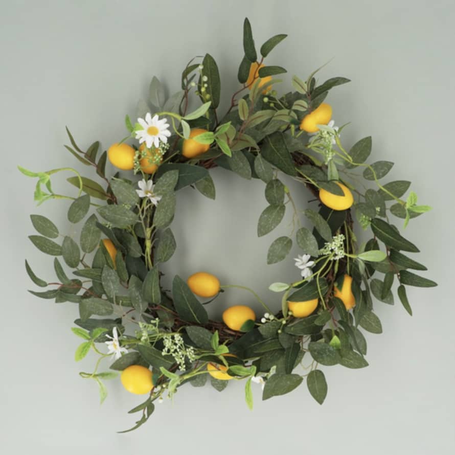 livs Spring Wreath - Lemon & Daisy