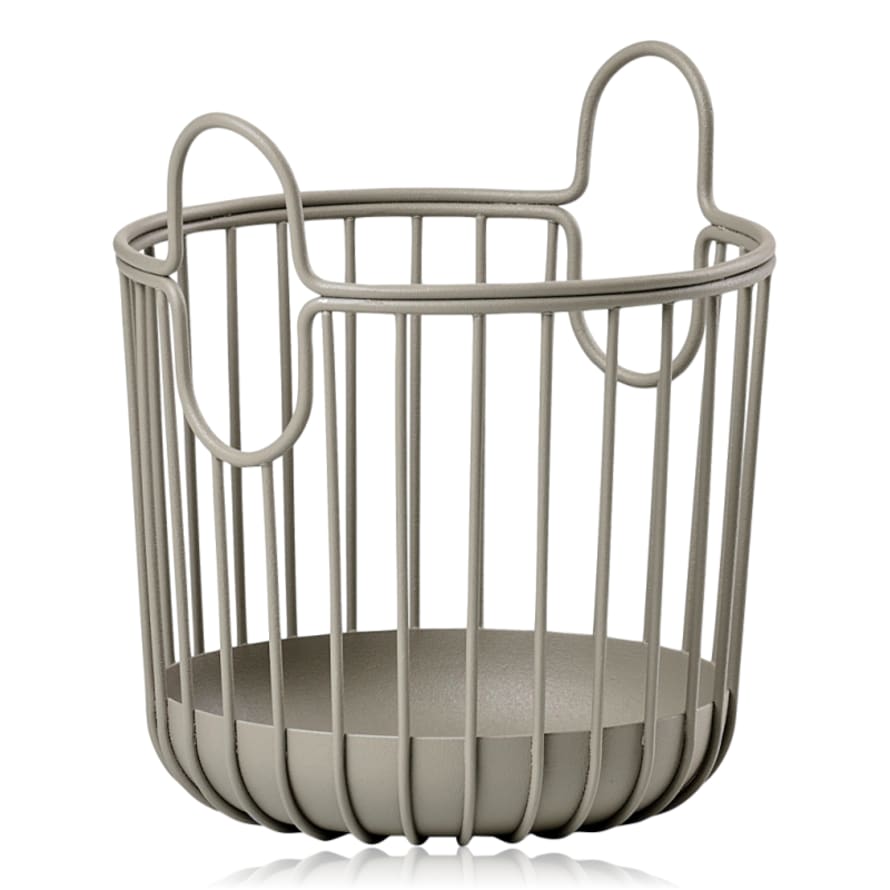 Zone Denmark Inu Tabletop Basket Small Taupe