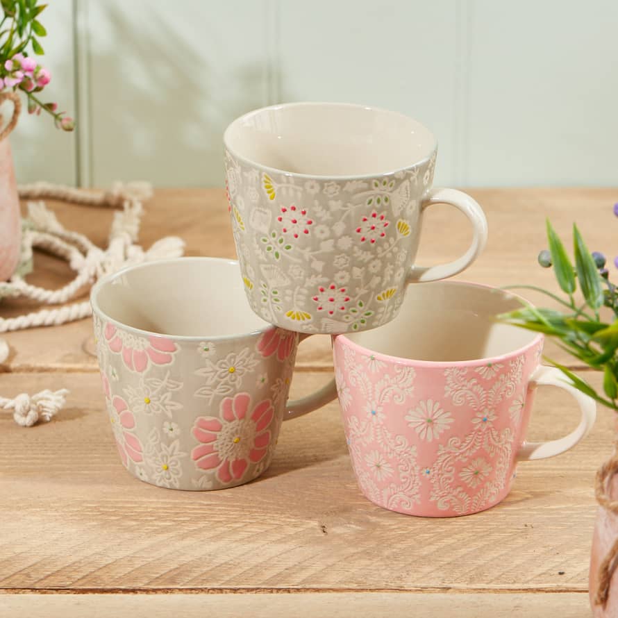 Richard Lang & Son Pastel Ditsy Floral Mug