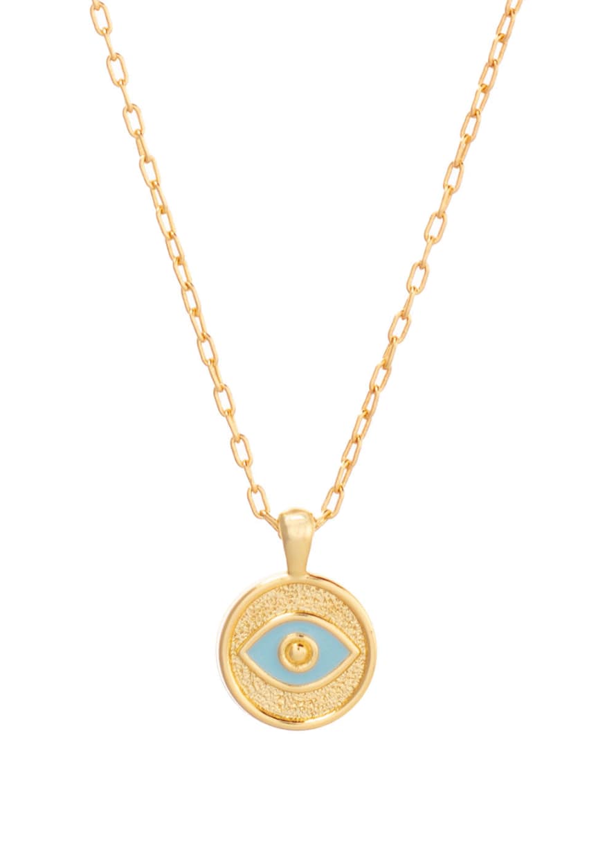 Talis Chains Evil Eye Pendant Necklace – Blue