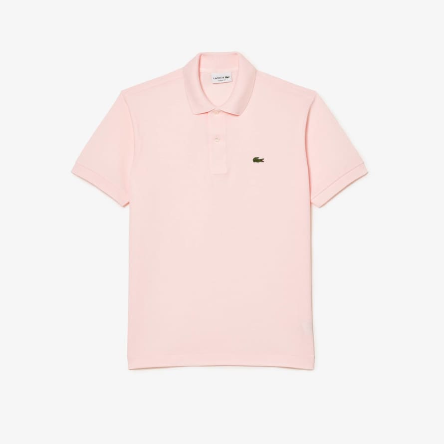 Lacoste Flamingo Pink Original L1212 Petit Pique Polo Shirt 