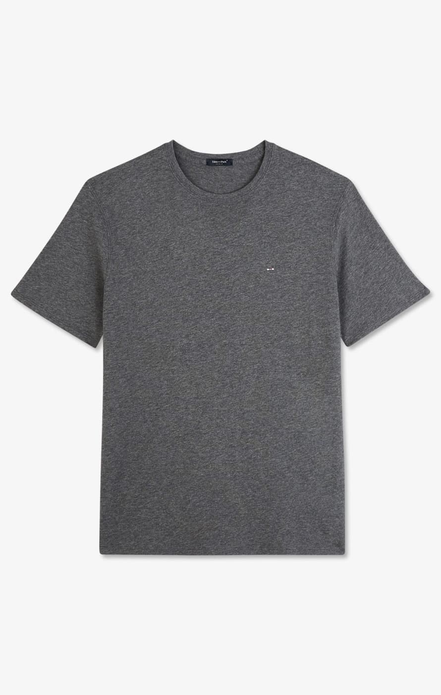 Eden Park Grey Cotton Pima T Shirt 