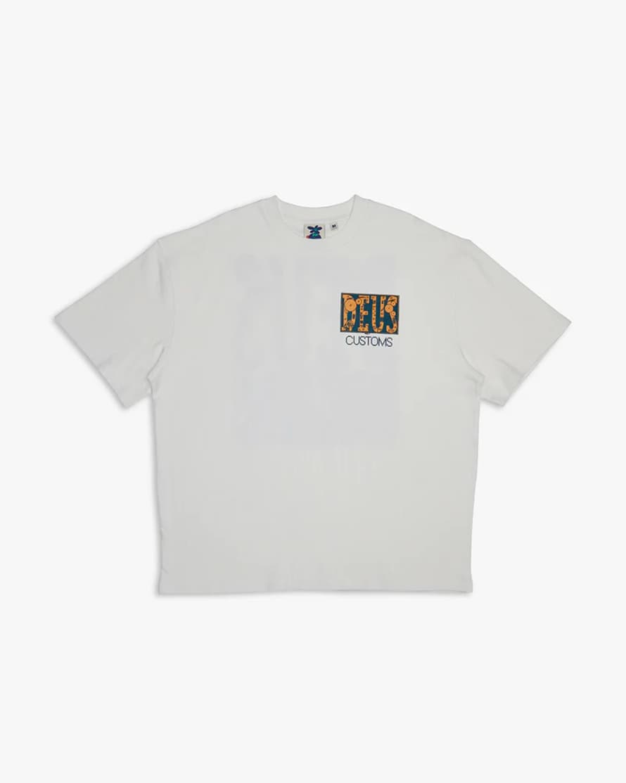 Deus Ex Machina Full Circuit T-Shirt - Vintage White