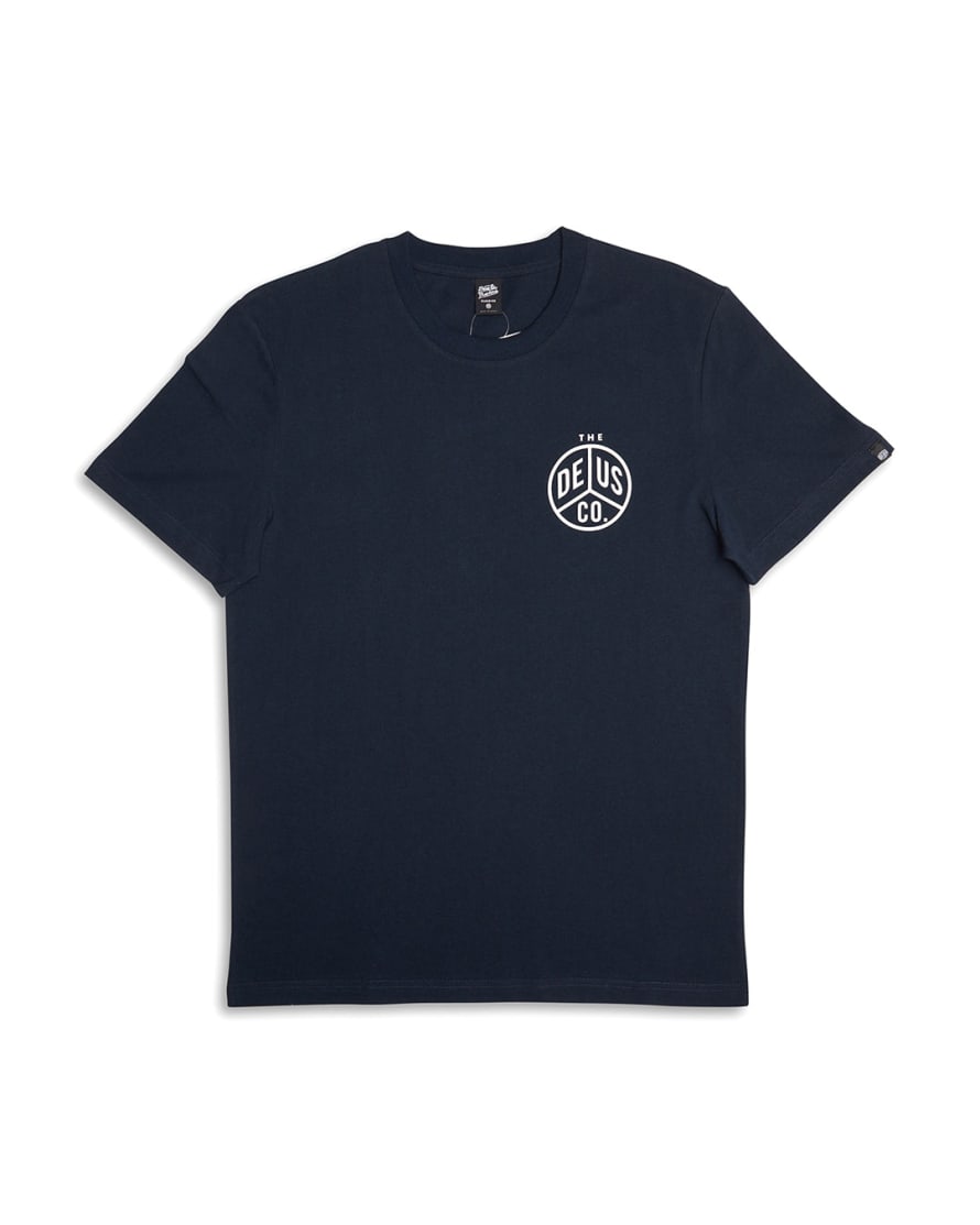 Deus Peaces T-Shirt - Navy