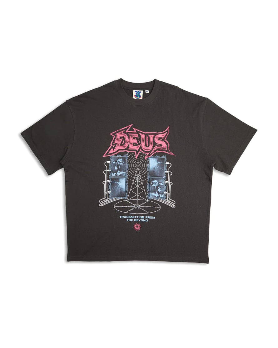 Deus Ex Machina Transmission T-Shirt - Anthracite