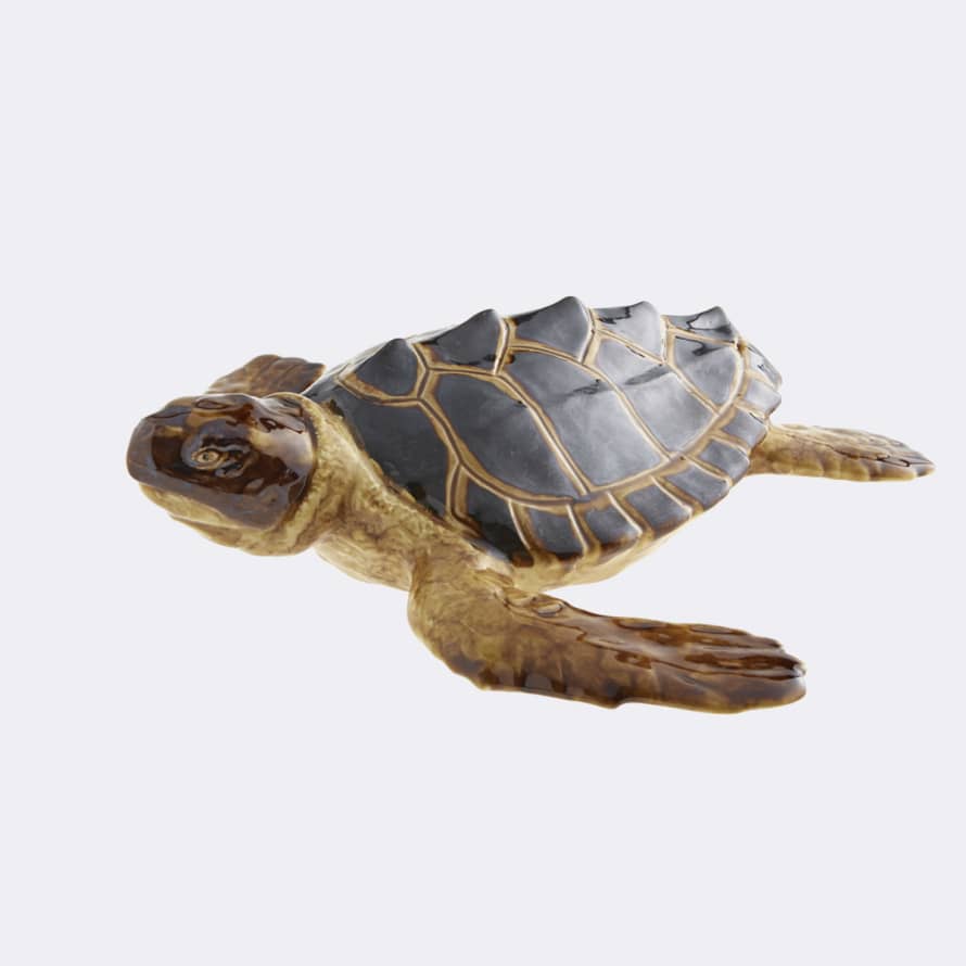 Bordallo Pinheiro Naturalistic Ceramic Sea Turtle