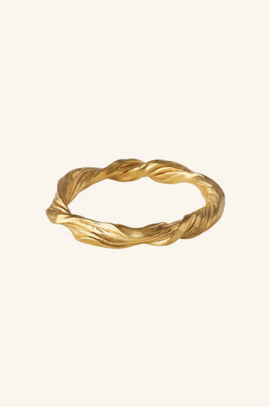 Pernille Corydon Dancing Wave Gold Ring