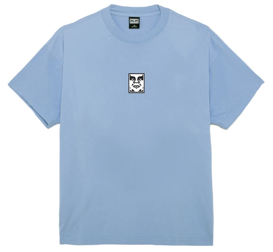 OBEY Icon Heavyweight T-Shirt (Hydrangea)