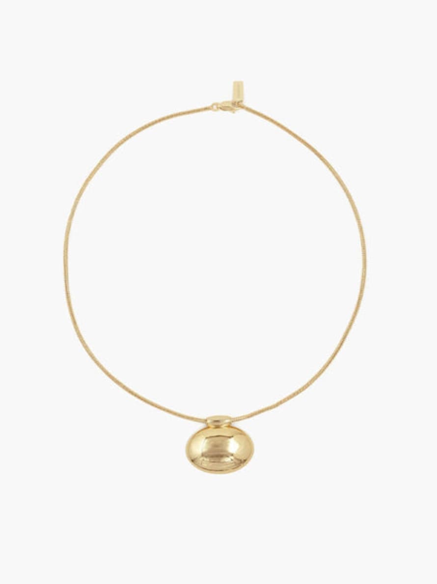 Ragbag Reflection Pendant Necklace - Gold