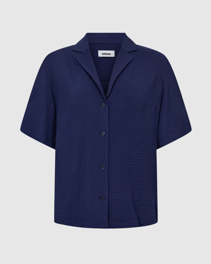 Minimum Karenlouise 3077 Shirt Medieval Blue