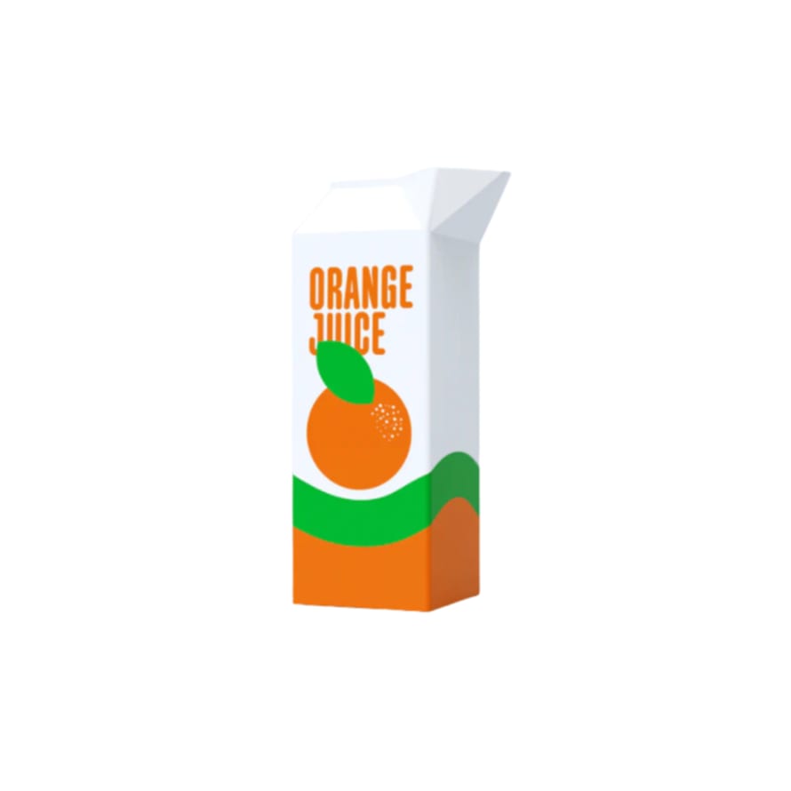 Fluid Vase Jus d'Orange
